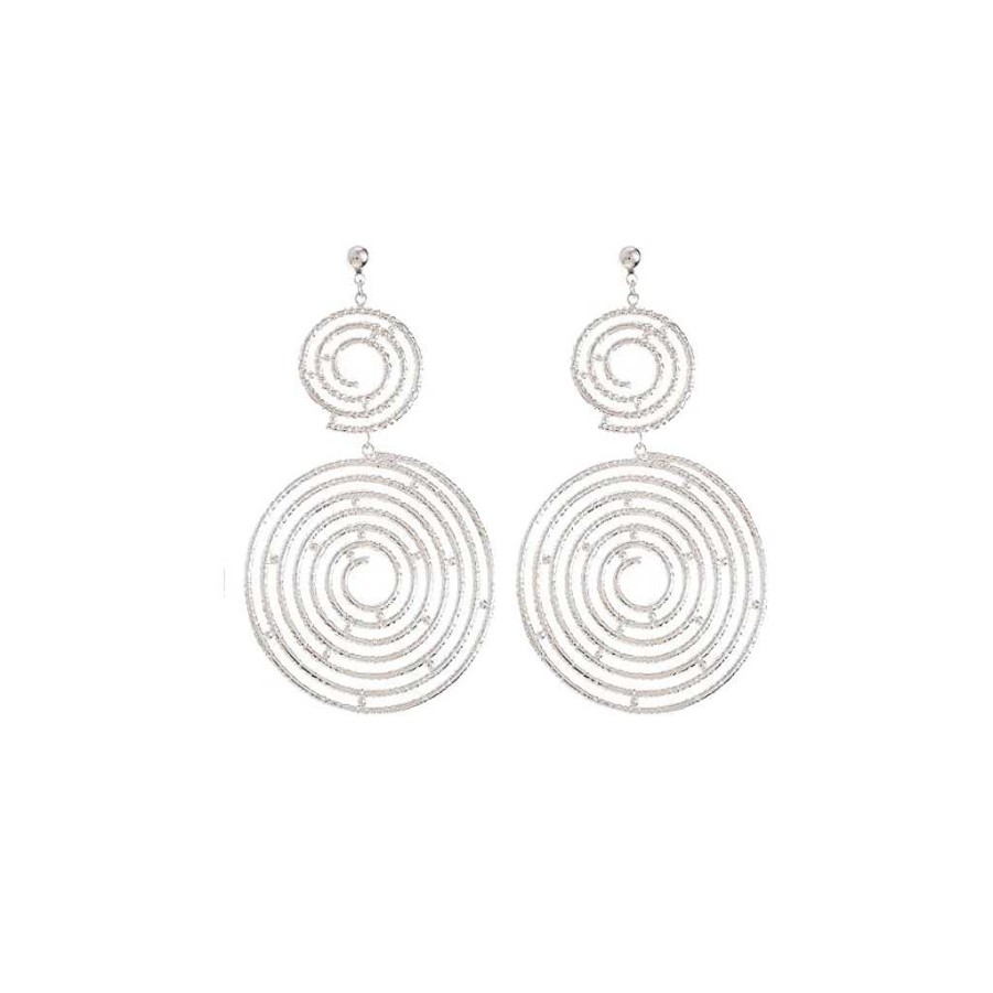 Accessories La Garçonne Bijoux | Loop Earrings Stainless Steel Silver