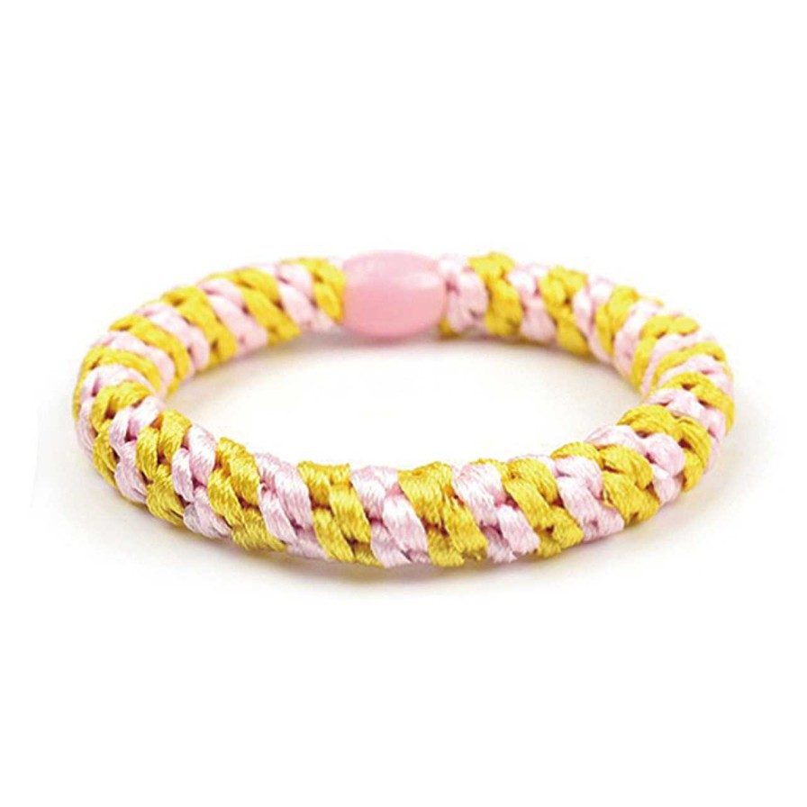 Accessories Voila | Hair Tie Multi Yellow Pink