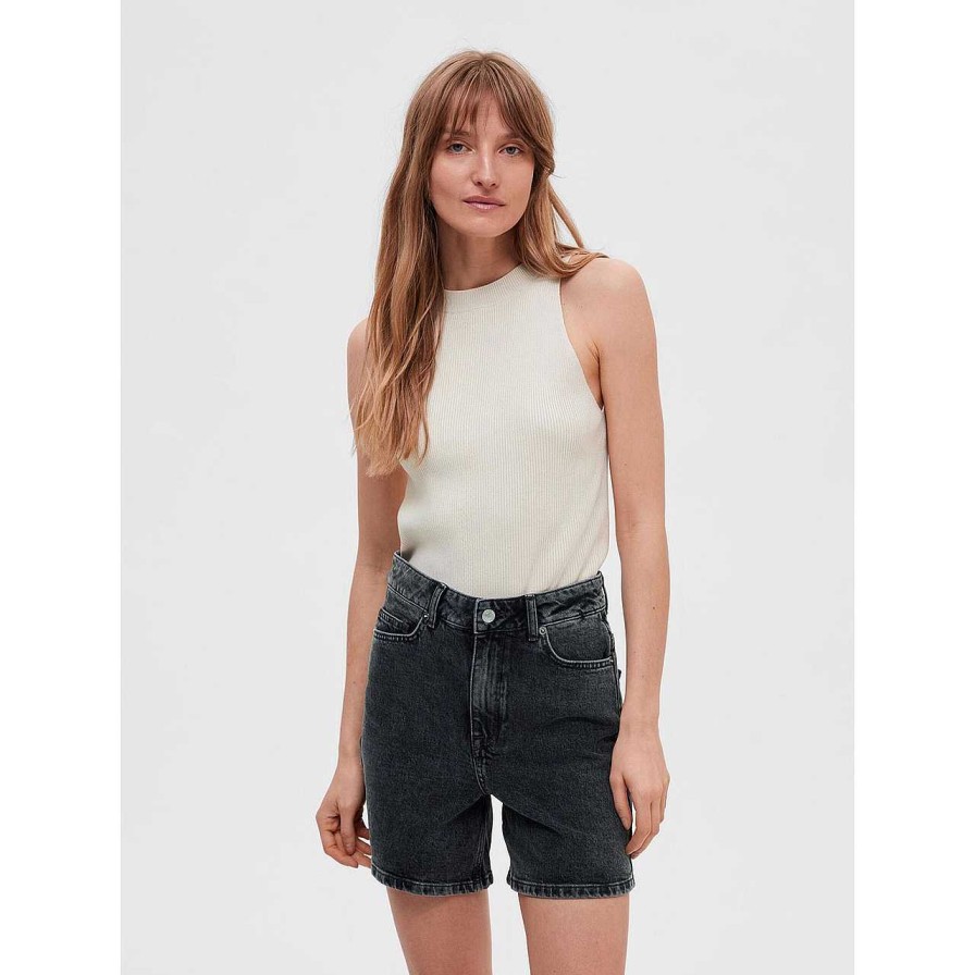 Clothing Selected Femme | Solina Knit Top Birch