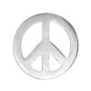 Accessories Lulu Copenhagen | Peace Stud Earrings Sterling Silver