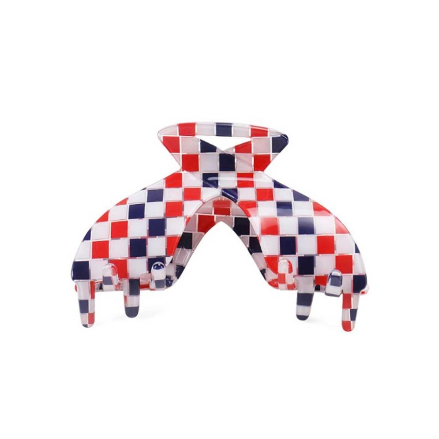 Accessories J'adore | Jaqueline Hair Clip Rouge - Bleu