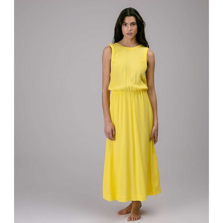 Clothing Karma Koma | Jeanne Dress Citron