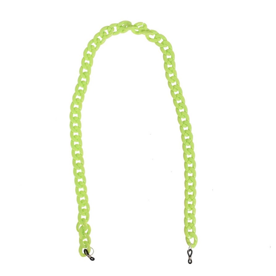 Accessories Voila | Olivia Glasses Chain Neon