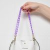 Bags La Garçonne Accessoires | Monroe Mini Bag Chain Purple