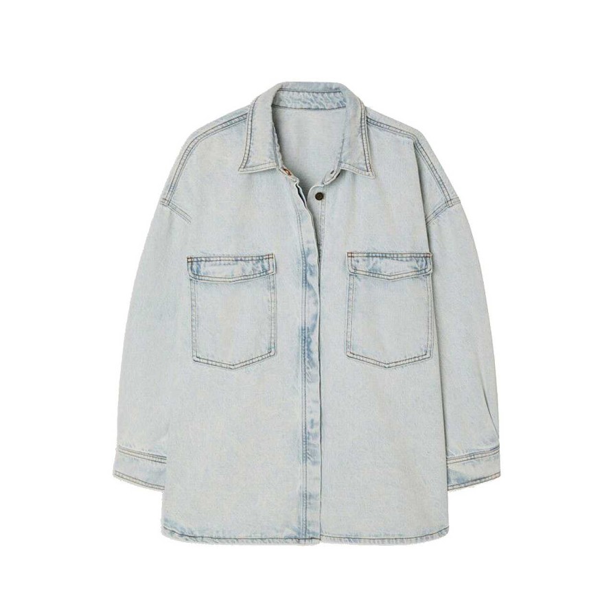 Clothing American Vintage | Joybird Shirt Winter Bleached