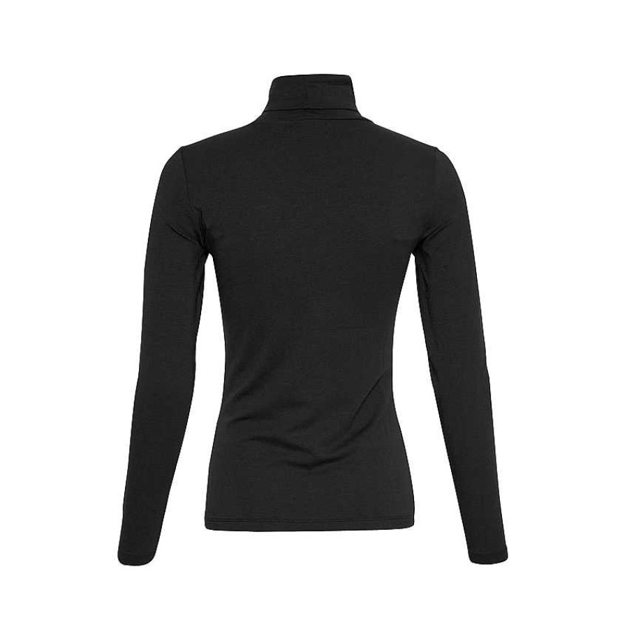 Clothing MSCH Copenhagen | Olivie Long Sleeve Shirt Black