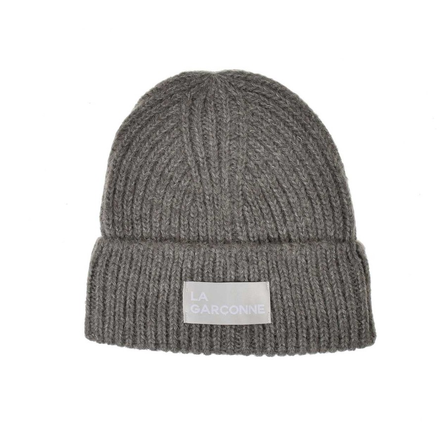 Accessories La Garçonne Accessoires | Himalaya Beanie Gris Melange