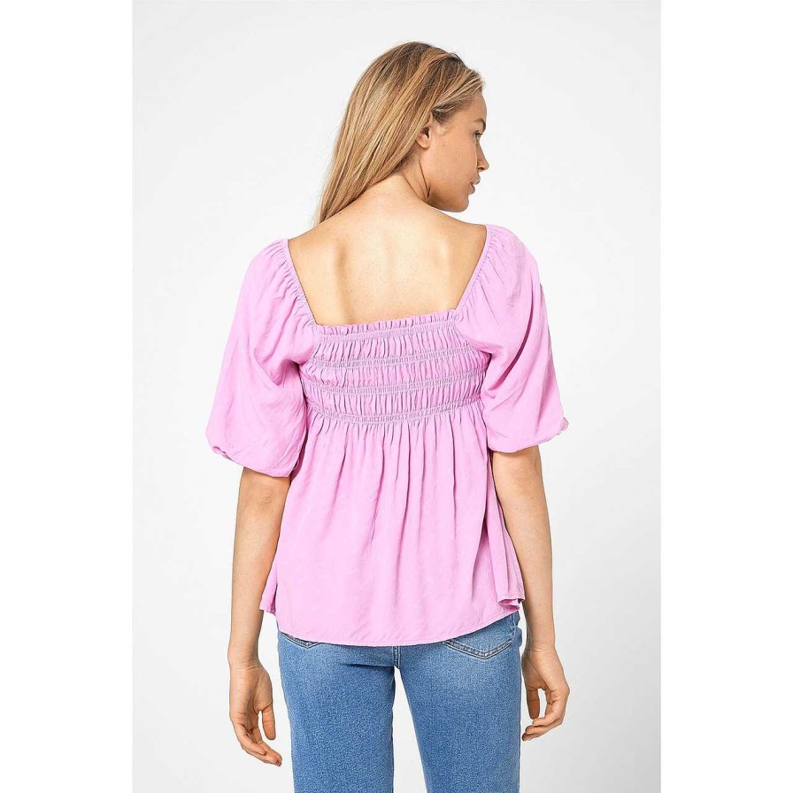 Clothing mbyM | Balia Blouse Fuchsia Pink