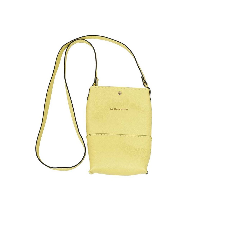 Bags La Garçonne Accessoires | Lucette Mobile Phone Bag Bright Yellow 84