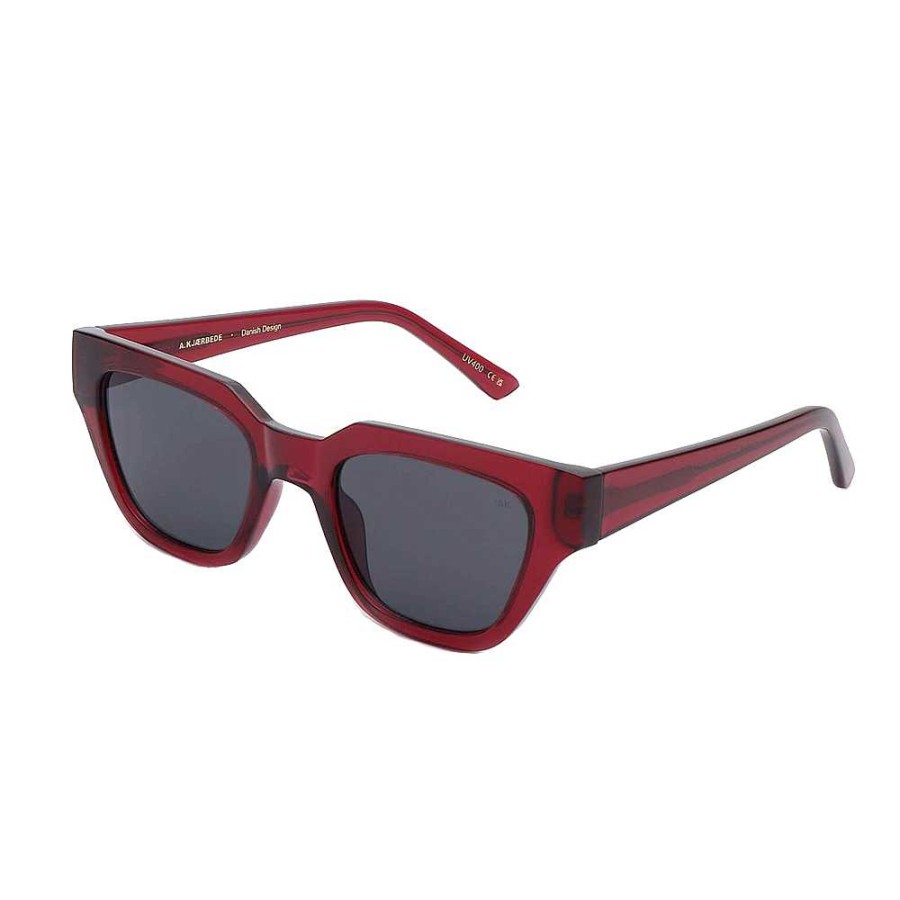 Accessories A.Kjaerbede | Kaws Sunglasses Burgundy Transparent