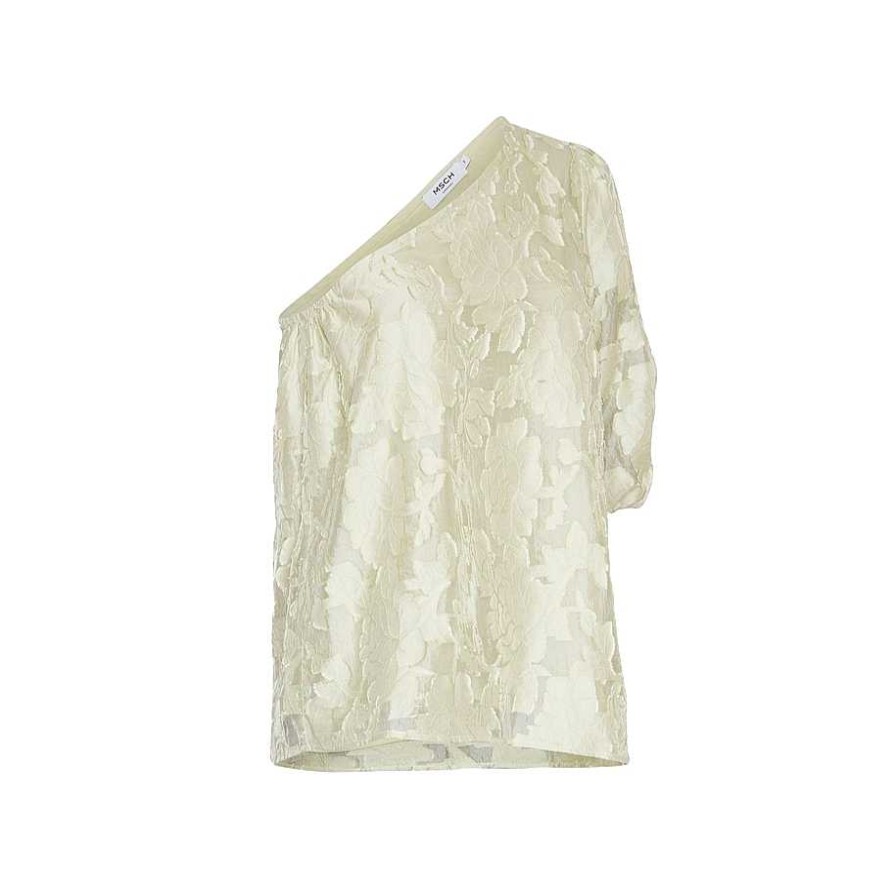 Clothing MSCH Copenhagen | Pave Blouse Aloe Wash