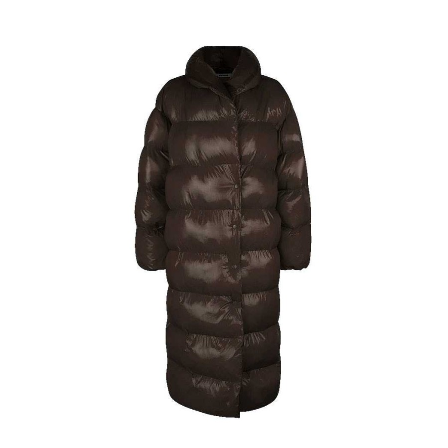 Clothing Oval Square | Active Coat Dark Oak