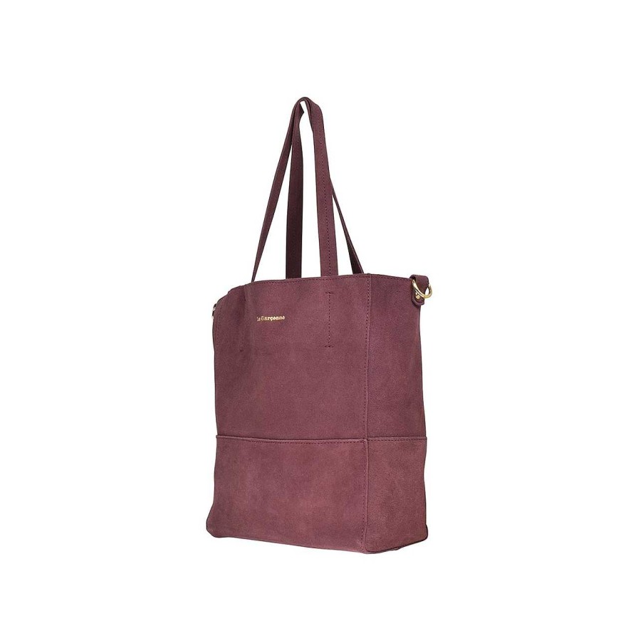 Bags La Garçonne Accessoires | Mini Lucie Bag Eggplant 563