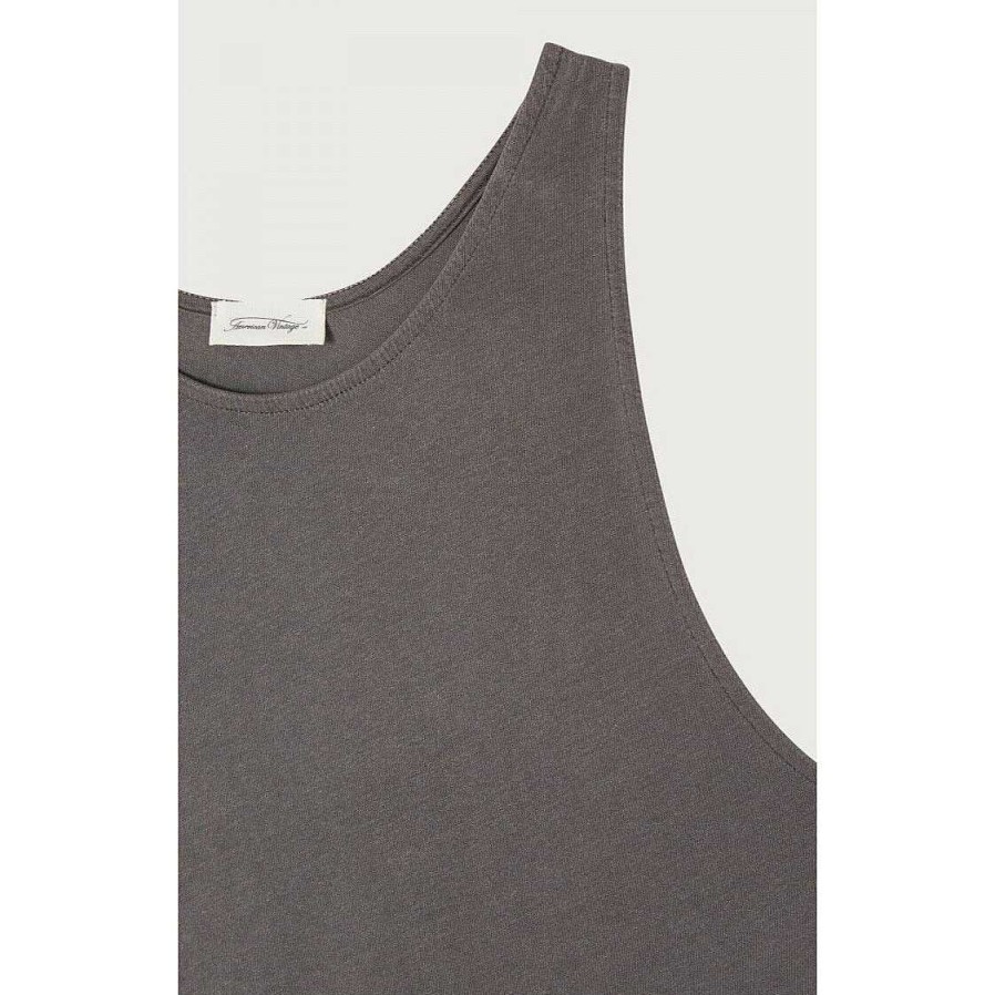 Clothing American Vintage | Devon Tank Top Vintage Slate