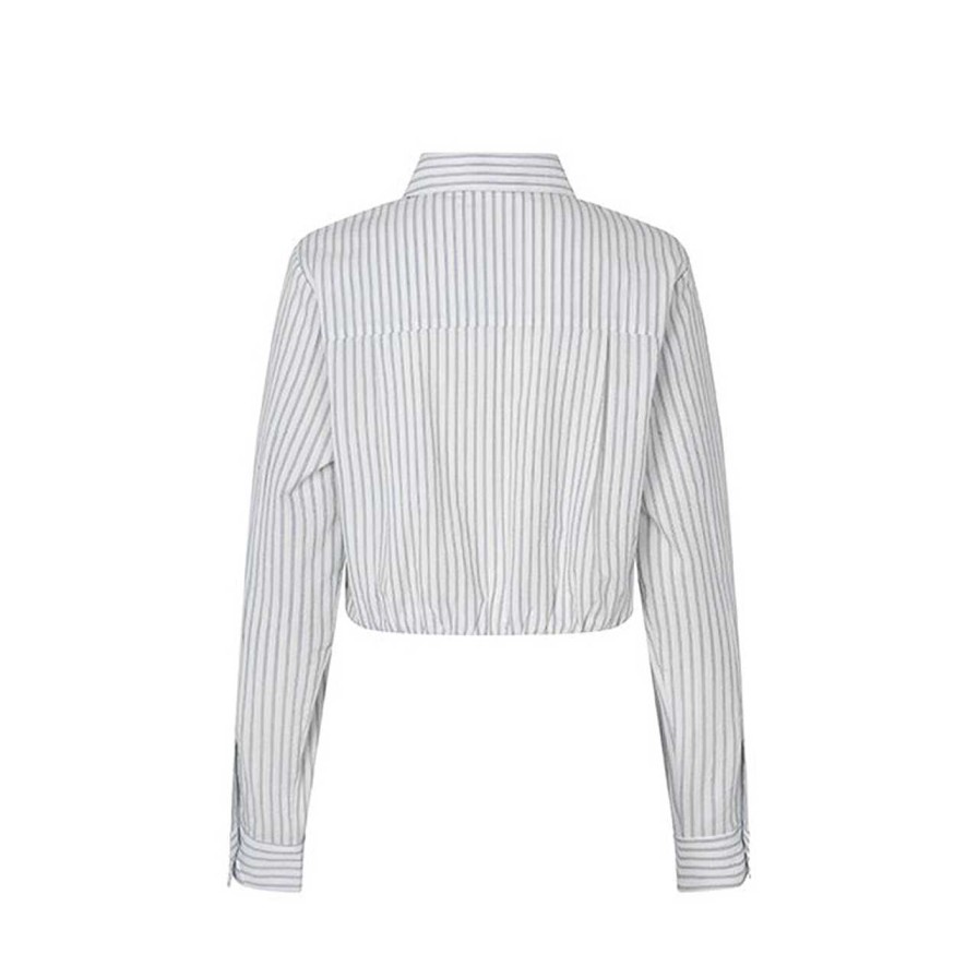 Clothing mbyM | Coraly Blouse Light Sugar Blue Stripe