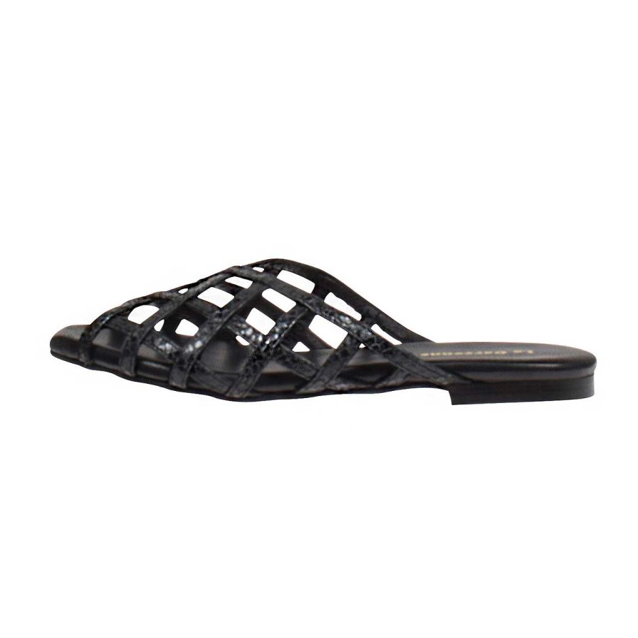 Shoes La Garçonne Sale | Babouline Sandals Arlequin Negro