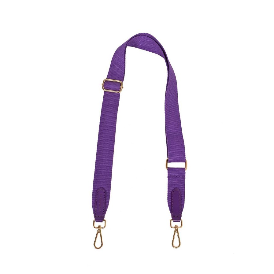 Bags La Garçonne Accessoires | Emie Bag Strap Purple