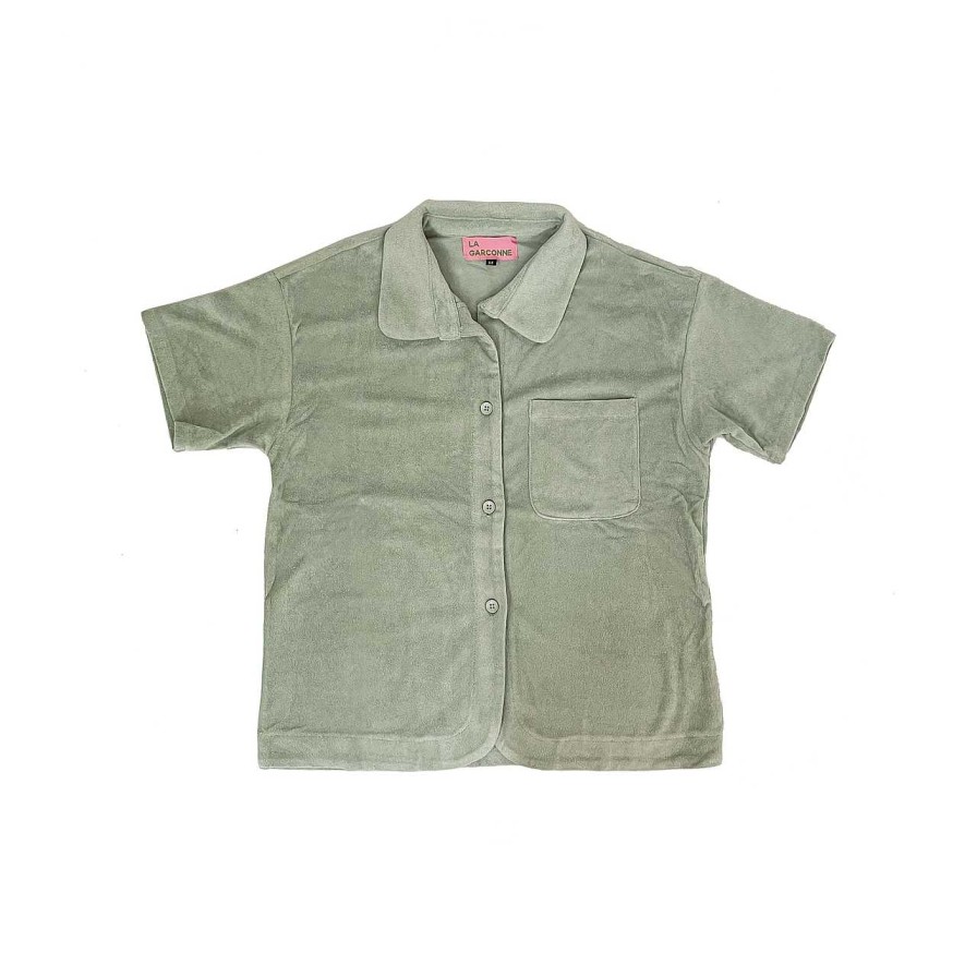 Clothing La Garçonne Vetements | Elvire Shirt Light Green