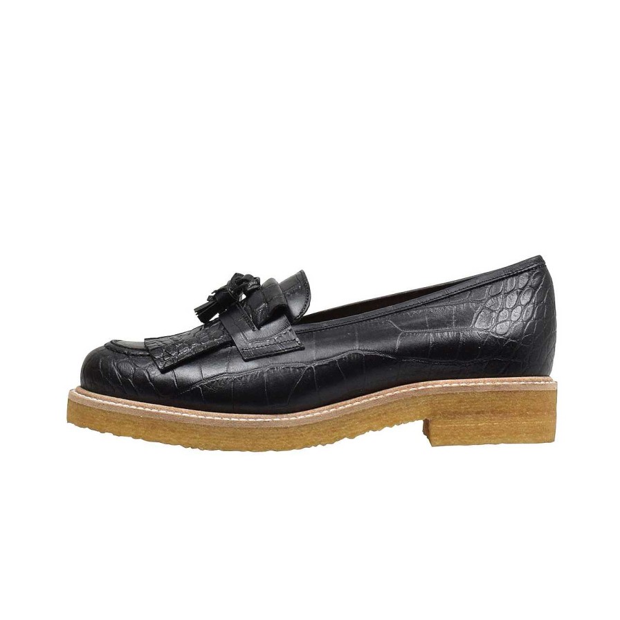 Shoes La Garçonne | Loafers A5058 Negro