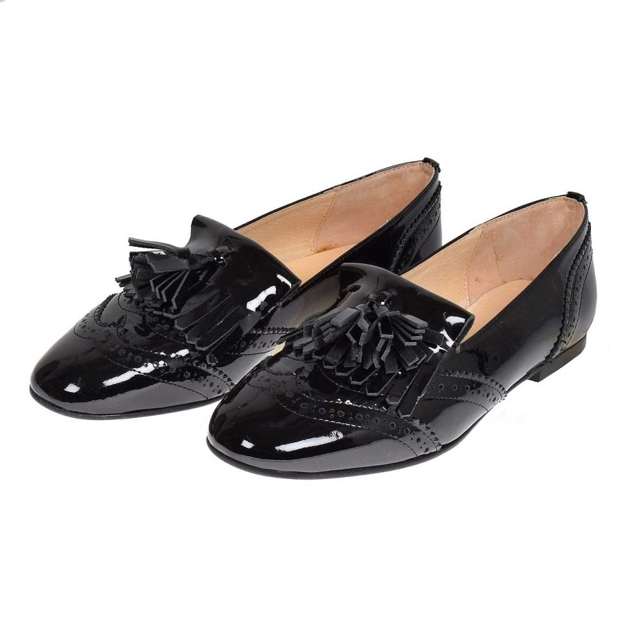 Shoes La Garçonne | Chloe Loafer Negro Patent