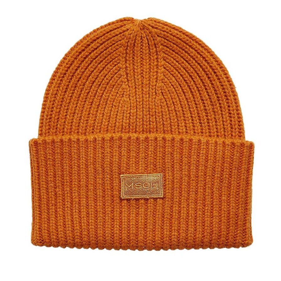 Accessories MSCH Copenhagen | Kara Logo Cap Golden Ocher