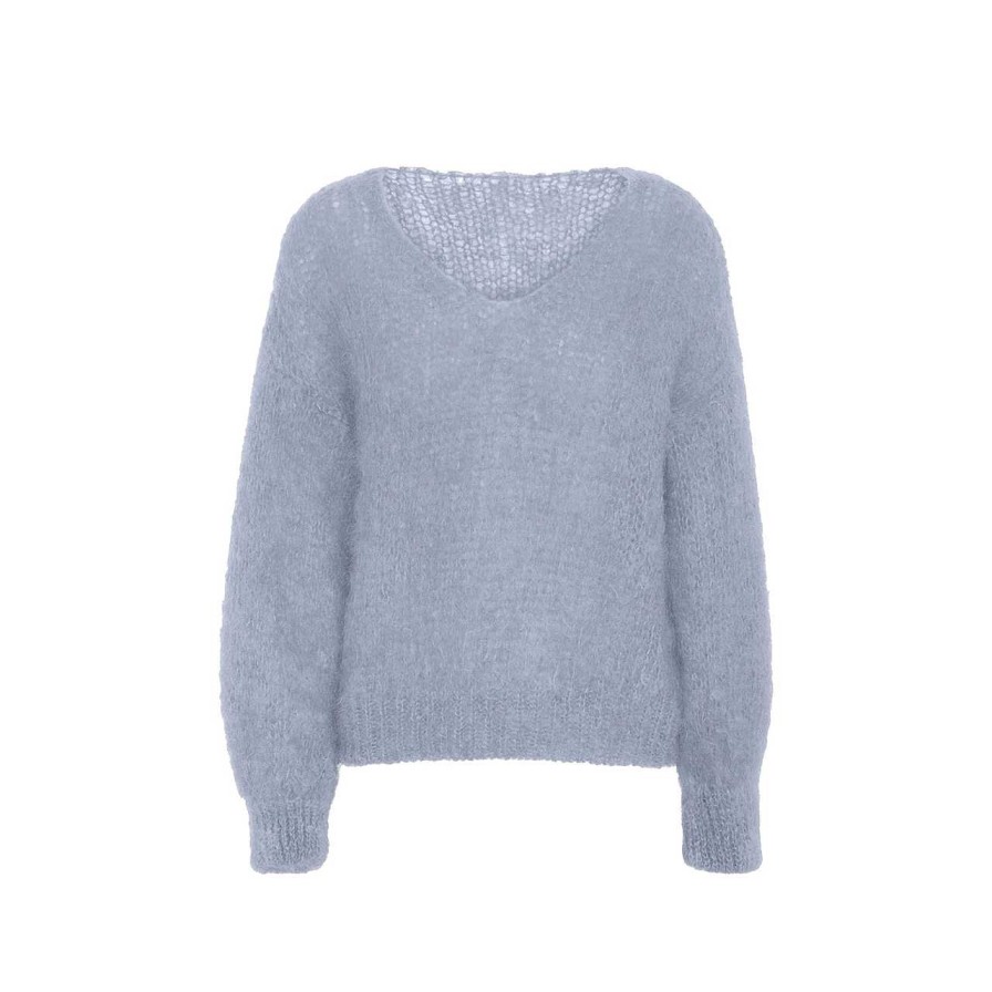 Clothing Americandreams | Milana Sweater Light Blue