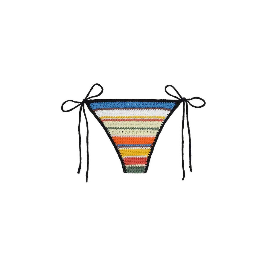 Clothing Ganni | Bikini Bottoms Beach Stripe Multi