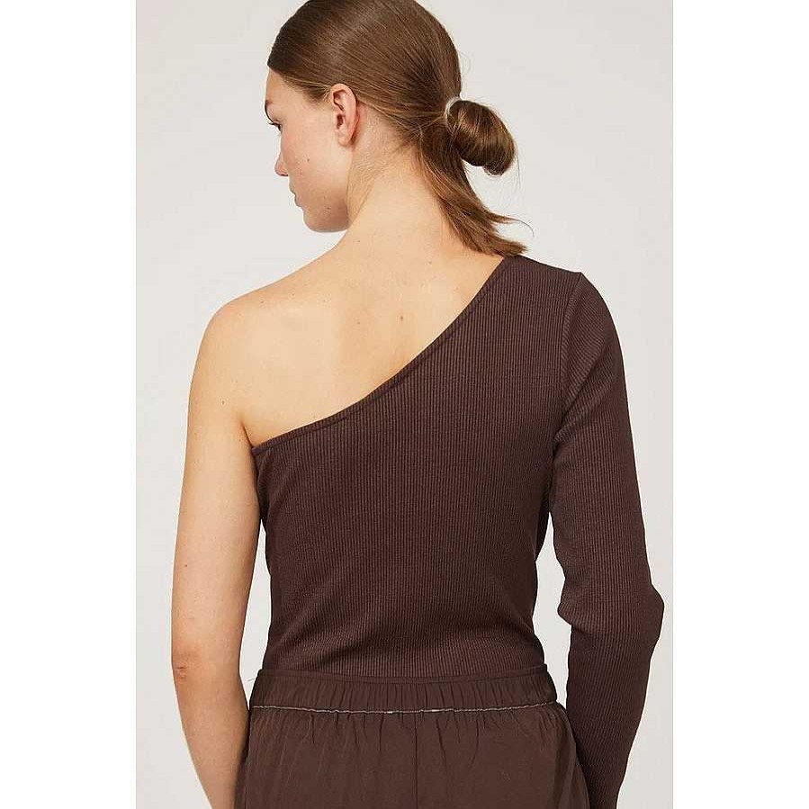 Clothing Just Female | Noble Top Dark Oak