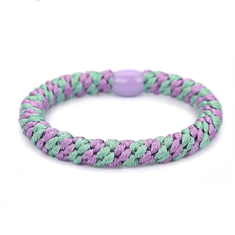 Accessories Voila | Hair Tie Multi Purple Ocean