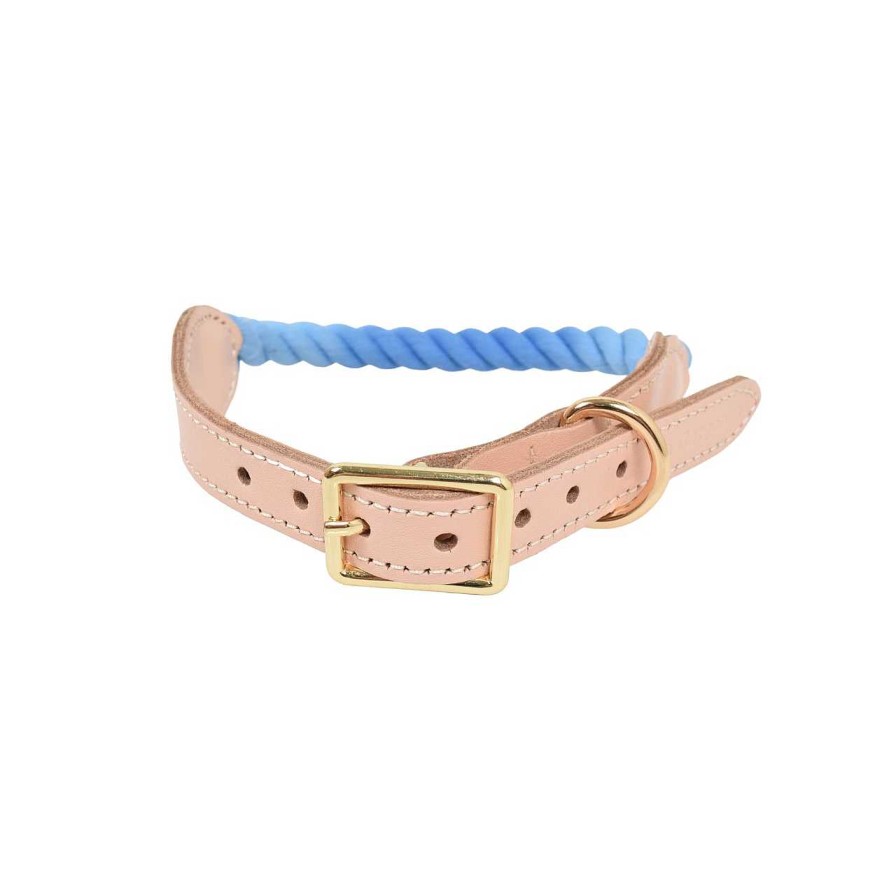 Accessories La Garçonne Accessoires | Goofy Dog Collar Blue