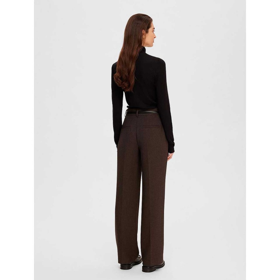 Clothing Selected Femme | Rita Pants Java Melange