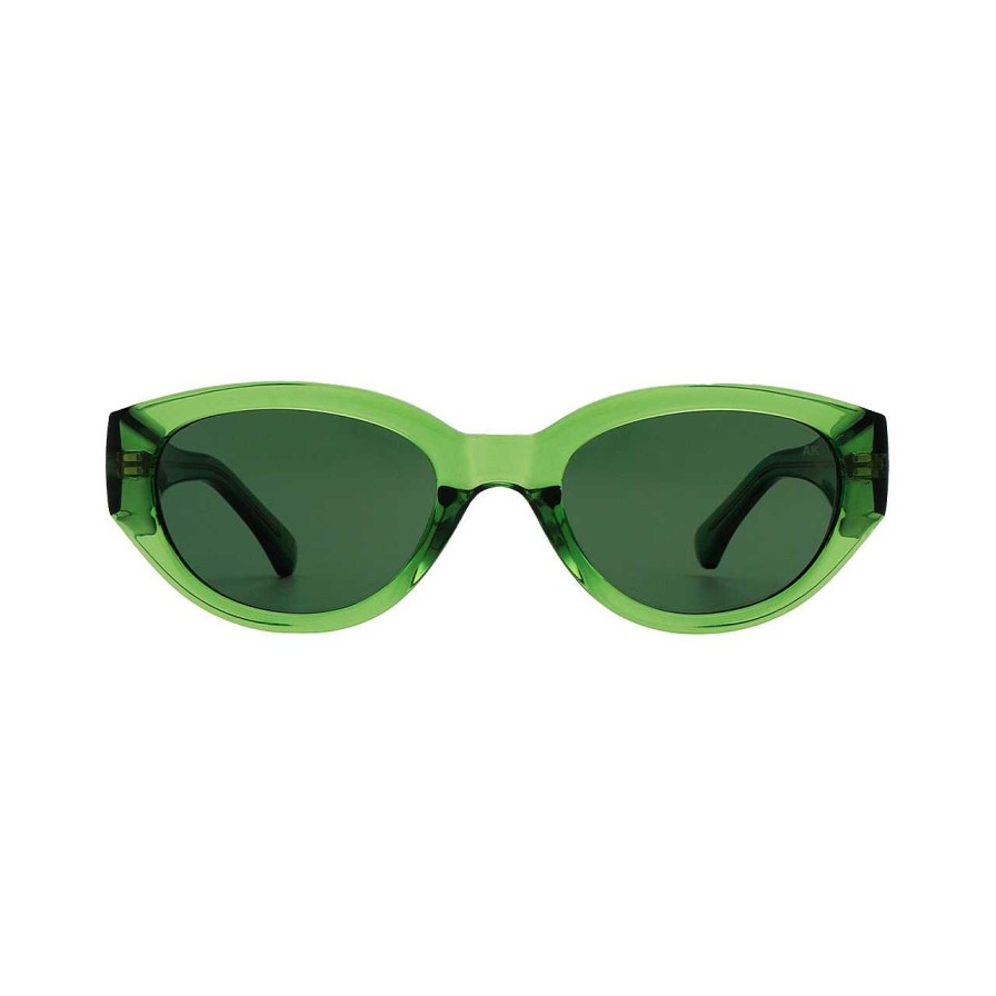 Accessories A.Kjaerbede | Winnie Sunglasses Light Olive Transparent